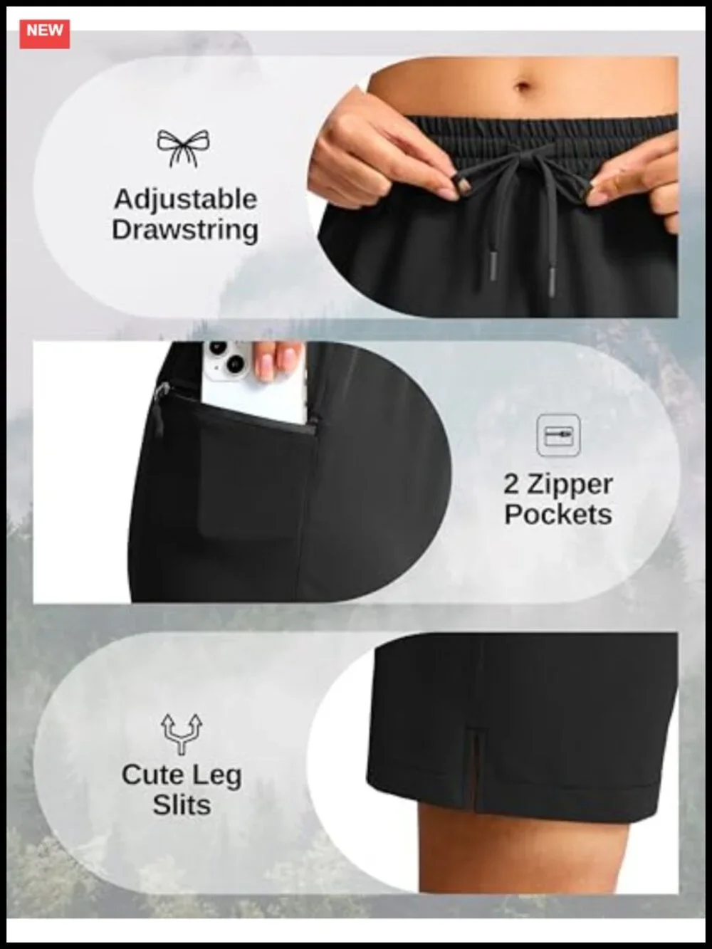 Women's Quick Dry Hiking Shorts 9